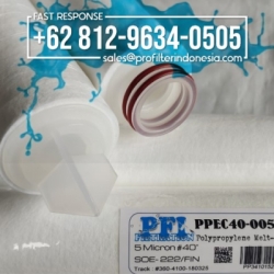 pp spun filter cartridge soe 222 fin bayonet  medium